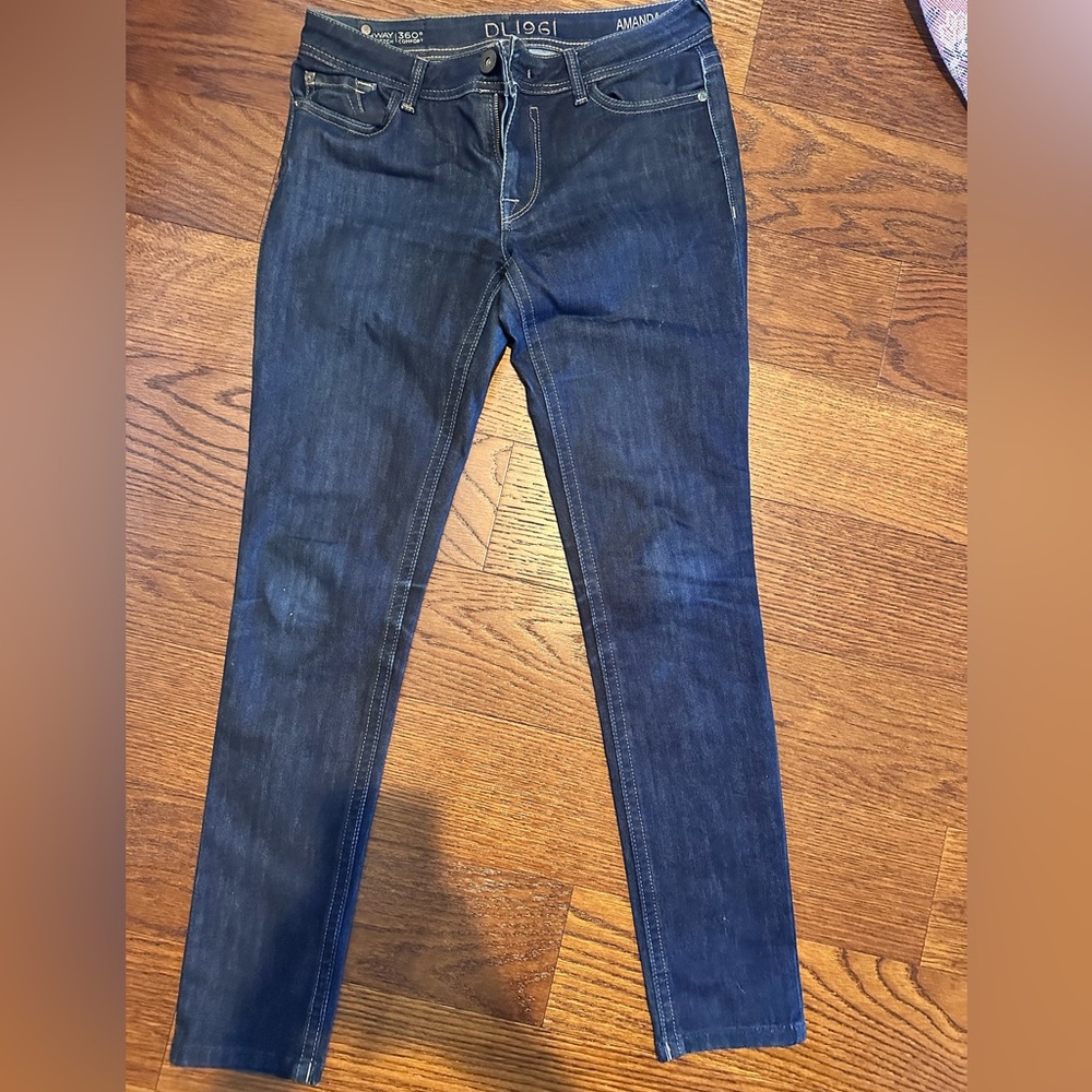 Dl1961 Amanda jeans dark wash skinny jeans